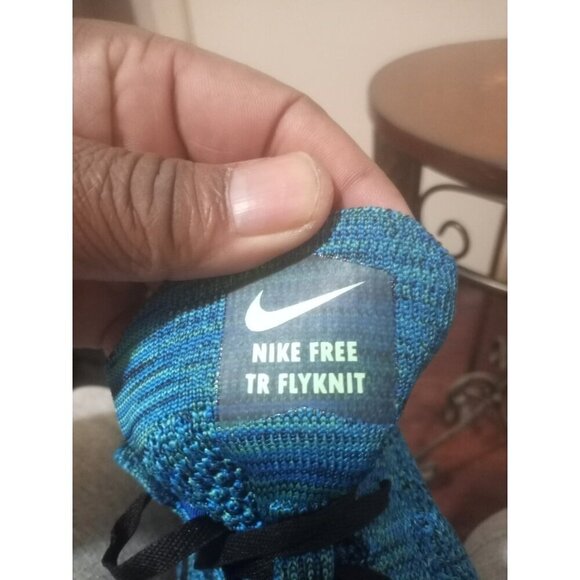 Nike Free TR Flyknit 718785-401 Blue Running Shoes Sneakers Women's Size 11.5 - Picture 7 of 14